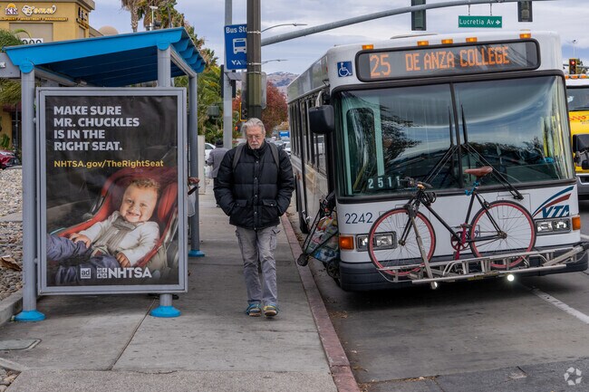 Kennedy residents enjoy reliable Valley Transportation Authority bus services.