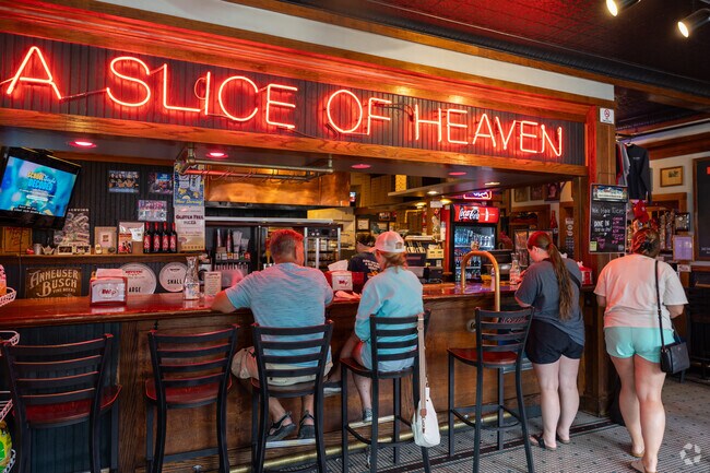 Arguably on of the biggest hot spots in Mystic Historic District is Mystic Pizza.