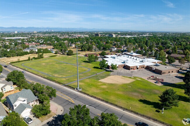 Ponderosa Elementary Park aerial context
