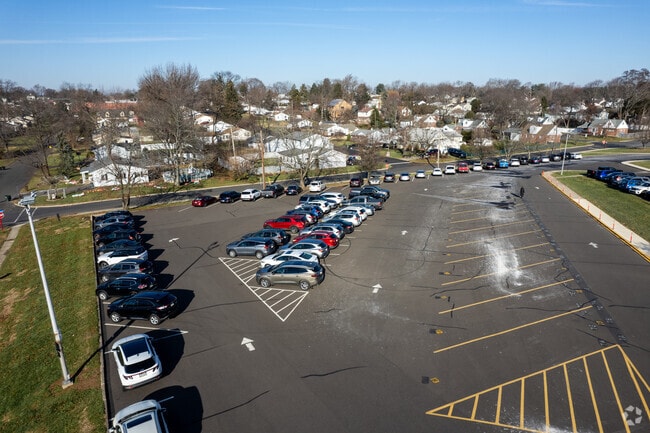Plenty of park at Poquessing Middle School.