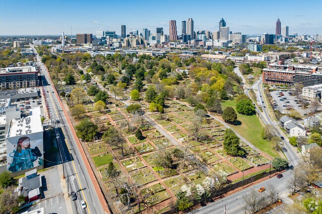 Oakland Cemetery is the final resting place of more than 70,000 people, including celebrities.
