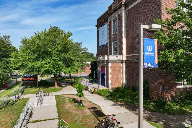 Washburn Senior High School is a highly rated high school with an overall Niche grade of A-.