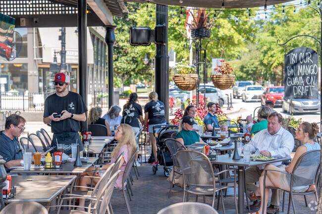 Order something delicious at Billy's Sports Grill near Northwood Lake.