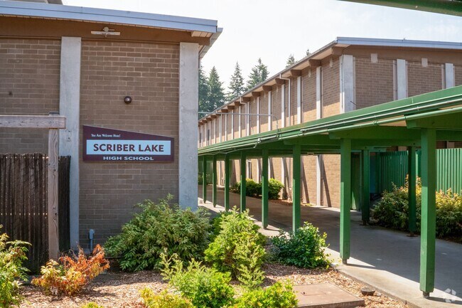 Scriber Lake High School provides public education for families in the City of Edmonds.