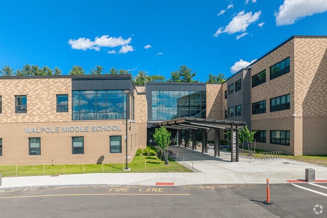 Walpole Middle School provides a well-rounded education and promotes academic excellence.