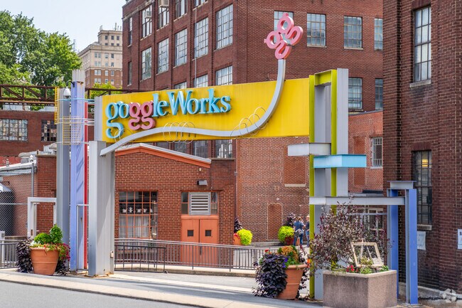 GoggleWorks Center for the Arts is a community art and cultural resource center in Sixth Ward.