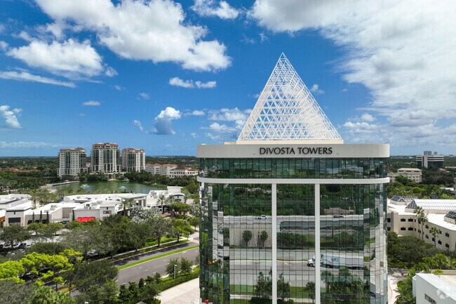 Divosta Towers office building is part of the scenery in Downtown Palm Beach Gardens.