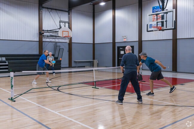 Many Greenbriar residents host friendly tournaments, fostering a close-knit community.