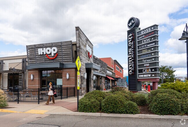 There are plenty of local as well as big chain restaurants and shops at The Square.