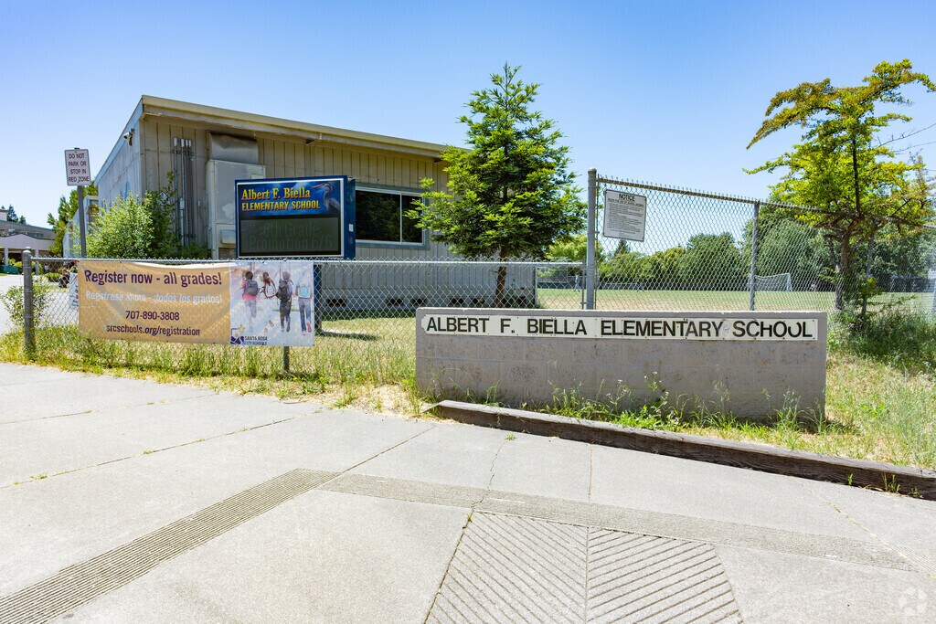 Albert F. Biella Elementary School is focused on safety and education excellence.