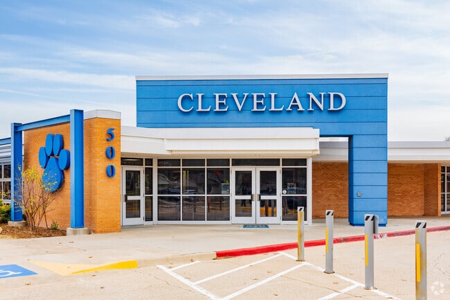 Students are taught a challenging curriculum at Cleveland Elementary School.