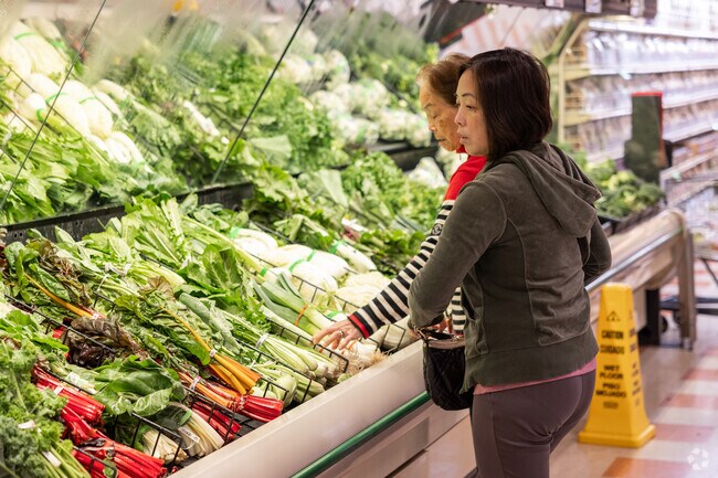 Residents can grab fresh produce at Market Basket in Brockton.