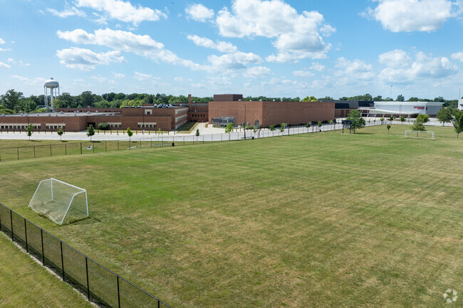 Lafayette Tecumseh Junior High is right next to Jefferson High School.