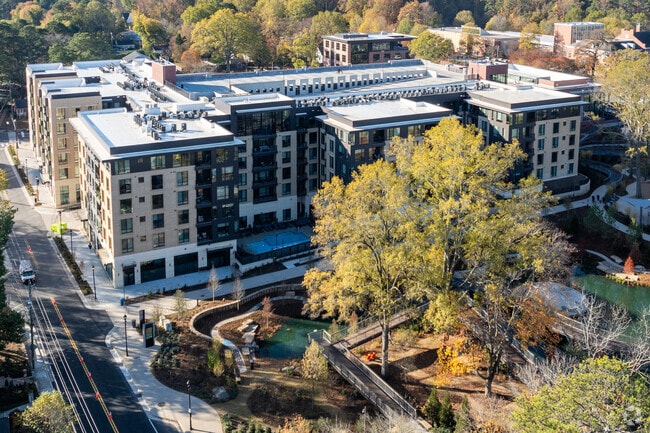 The Walker Apartments is a bustling community in Downtown Cary.