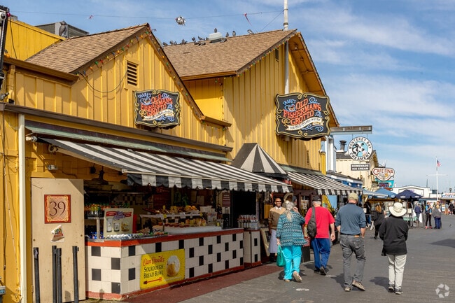 The Old Fisherman's Wharf sits at the tip of Old Town.