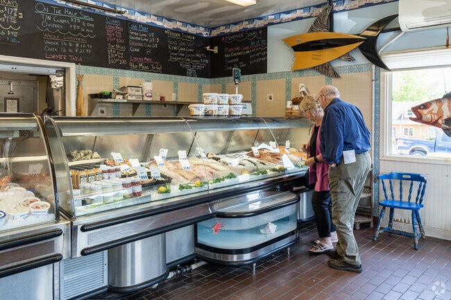 Head to Feby's Fishery to pick up fresh fish for dinner, minutes from Union Park Gardens.