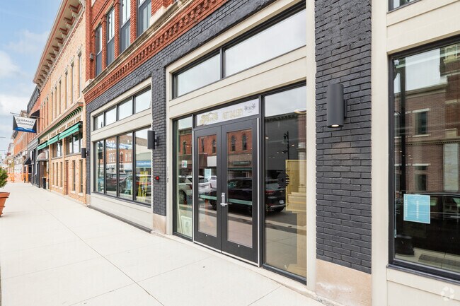 The Hive is a local art gallery in Decatur featuring local artists.