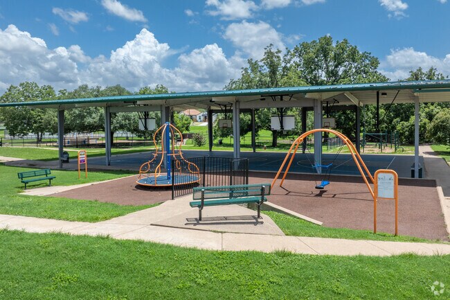 Students engage in active play during recess at Neal Elementary School.