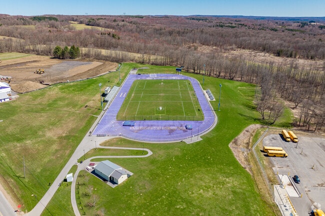 Holland Patent Central High School near Stittville is home of the Golden Knights.