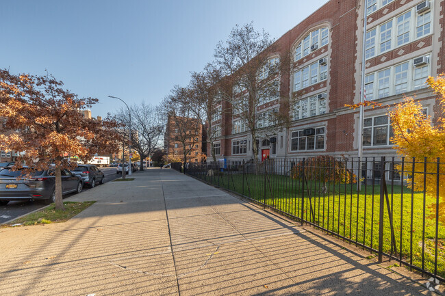 Street view of P.S. 160 - William T. Sampson.