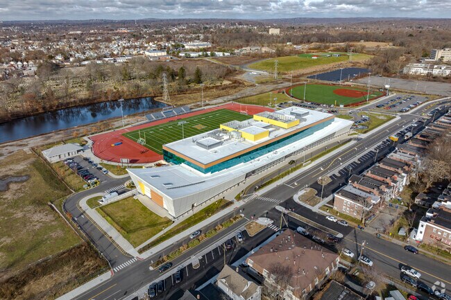 Harding High School at 379 Bond Street in Bridgeport, CT.
