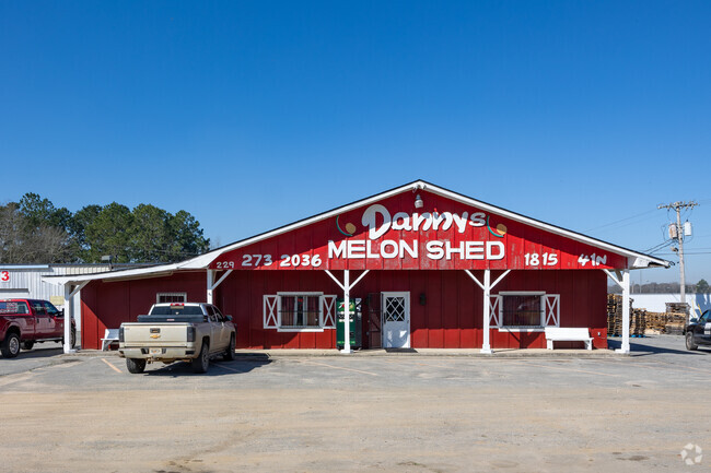 Danny’s Melon Shed is a cherished historic site in Cordele, GA, known for its rich agricultural heritage.