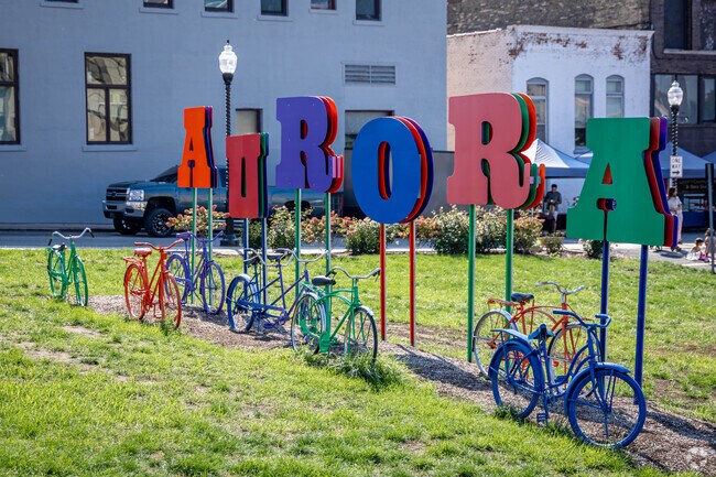 Light of the Community is located east of charming downtown Aurora and Fox River.