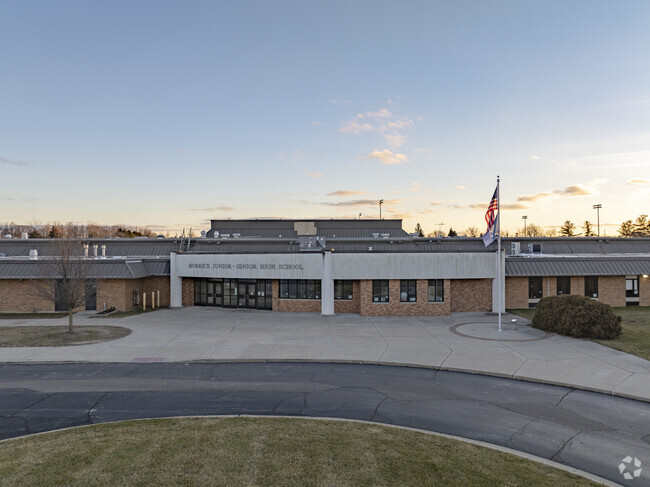 Morrice Area High School, Front Entrance-1