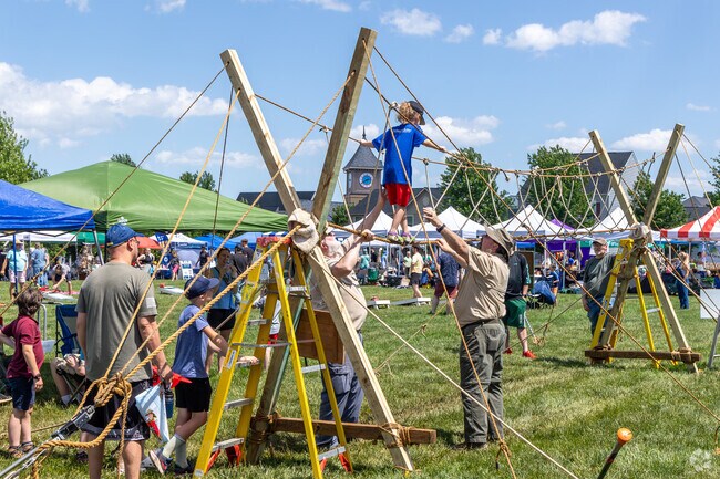 Celebrate community spirit at Lovettsville Mayfest with live music and vendors.
