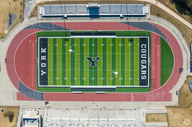 York Comprehensive H. S.  is the home of the 