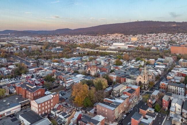 Reading Center City is situated directly next to the Reading business district.