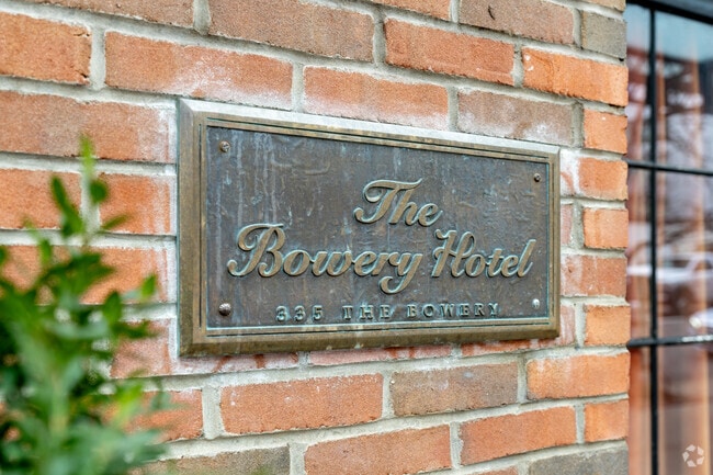 The Bowery Hotel brings sophistication and charm to the neighborhood.