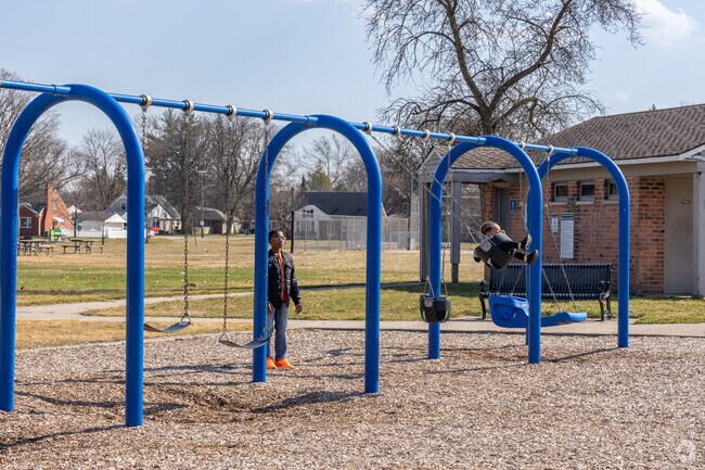 Swing the day away at Claude Allison Park.