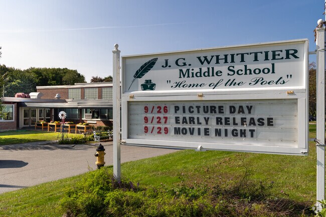 Whittier Middle School serves fifth through eighth graders in Haverhill MA..