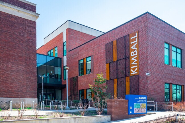 Many students in the Greenway neighborhood attend the nearby Kimball Elementary School.