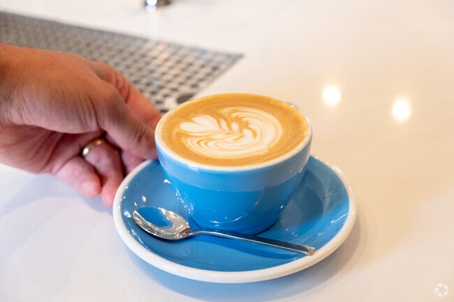 Treat yourself to a cappuccino at 
Dune Coffee in East Goleta Valley.