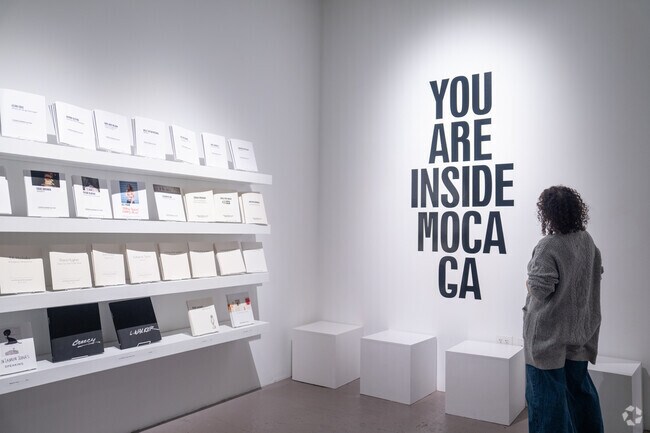 Residents in Ardmore can view art by local artists at the Museum Of Contemporary Arts Georgia.