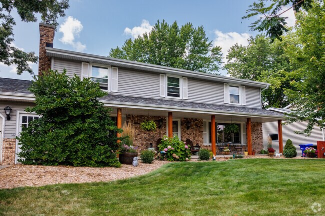 Split level homes provide plenty of space for growing families in Colony Oaks.