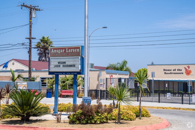 Ansgar Larsen Elementary School  in Oxnard, Ca teaches about 550 students yearly.