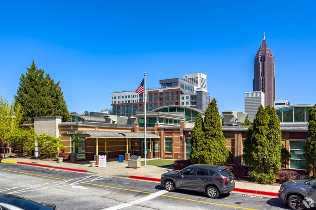 Entrance to Centennial Academy.