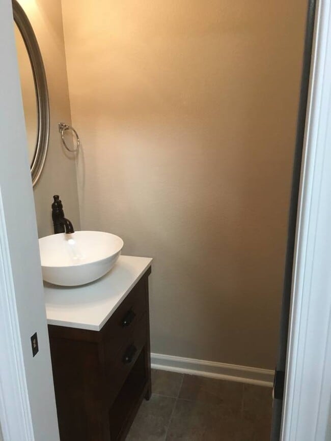 half bath downstairs
