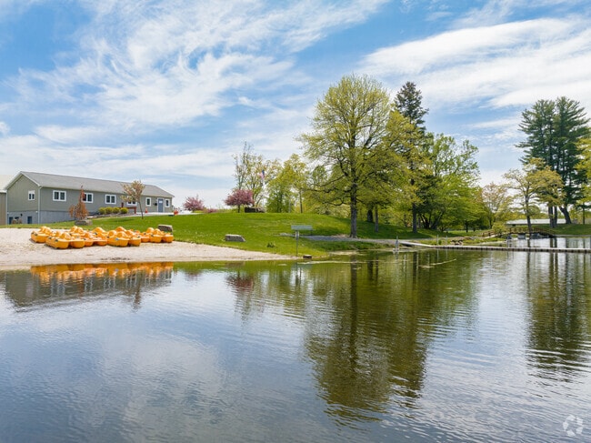 Circleville Park has long winding trails and walking paths for Wallkill residents.