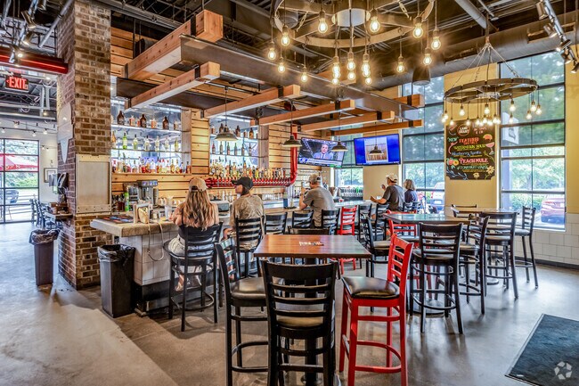 The Rail is a very popular casual restaurant in Shannon Heights.