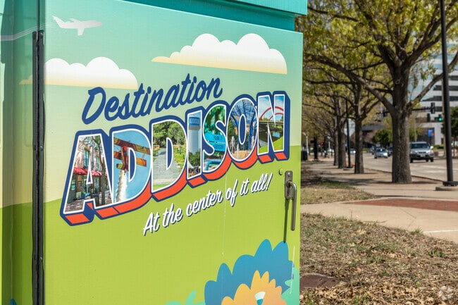 Addison is a charming city with a lot of personality and flavor.