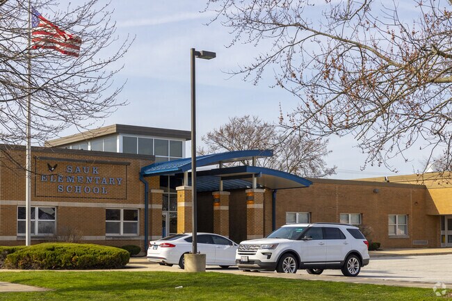 Sauk Elementary has a welcoming atmosphere ideal for young students of Richton Park.