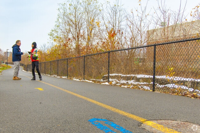 The Onondaga Creekwalk spans five miles from Armory Square to Onondaga Lake.