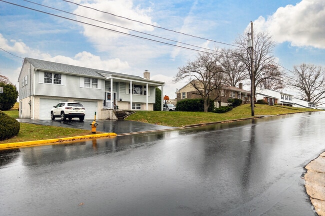 There are many hoes in Boyertown that have attached garages.