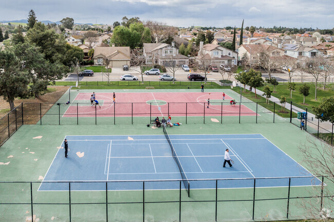 Crockett Park in Oakley has a great basketball and tennis court.