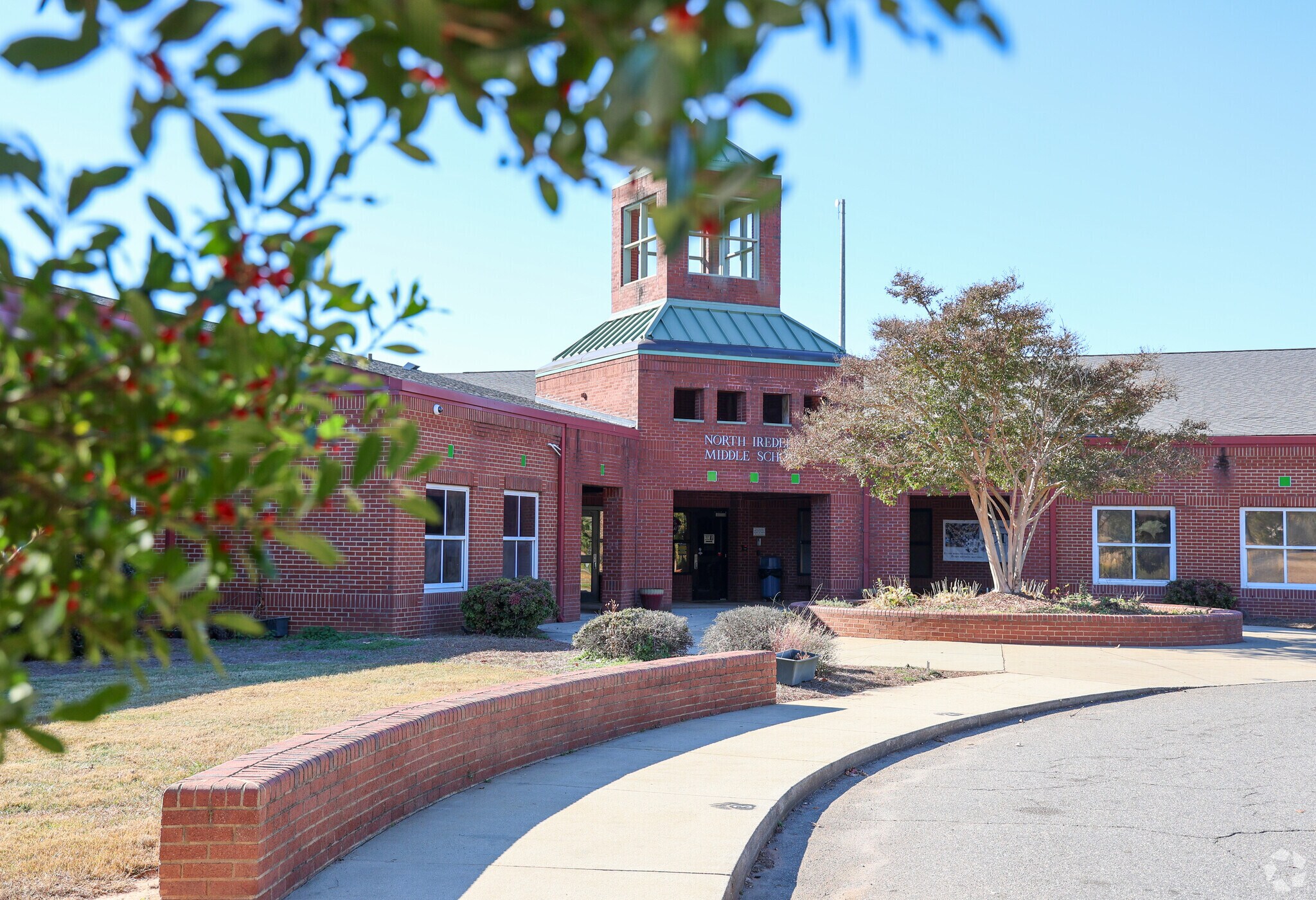 Students enjoy North Iredell Middle School, located in Iredell County.
