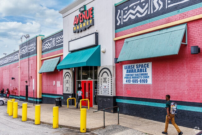 The Avenue Market is located in Penn North and has a variety of shops inside.